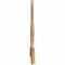 Ekena Millwork Alberta Smooth Timber Gable Bracket, Western Red Cedar, 60"W x 38"H x 1 1/2"D x 5 1/2"F, 15/12 Pitch GBW060X38X0206ALB00SWR - alternate 3
